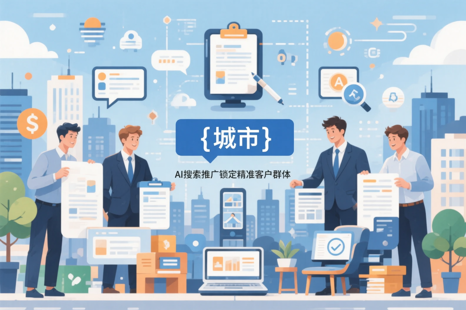 双河公司如何用AI搜索推广锁定精准客户群体