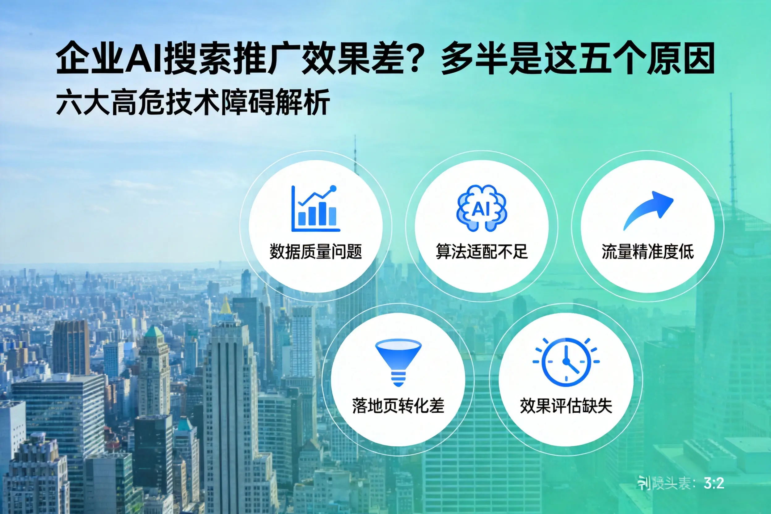 双河企业AI搜索推广效果差?多半是这五个原因