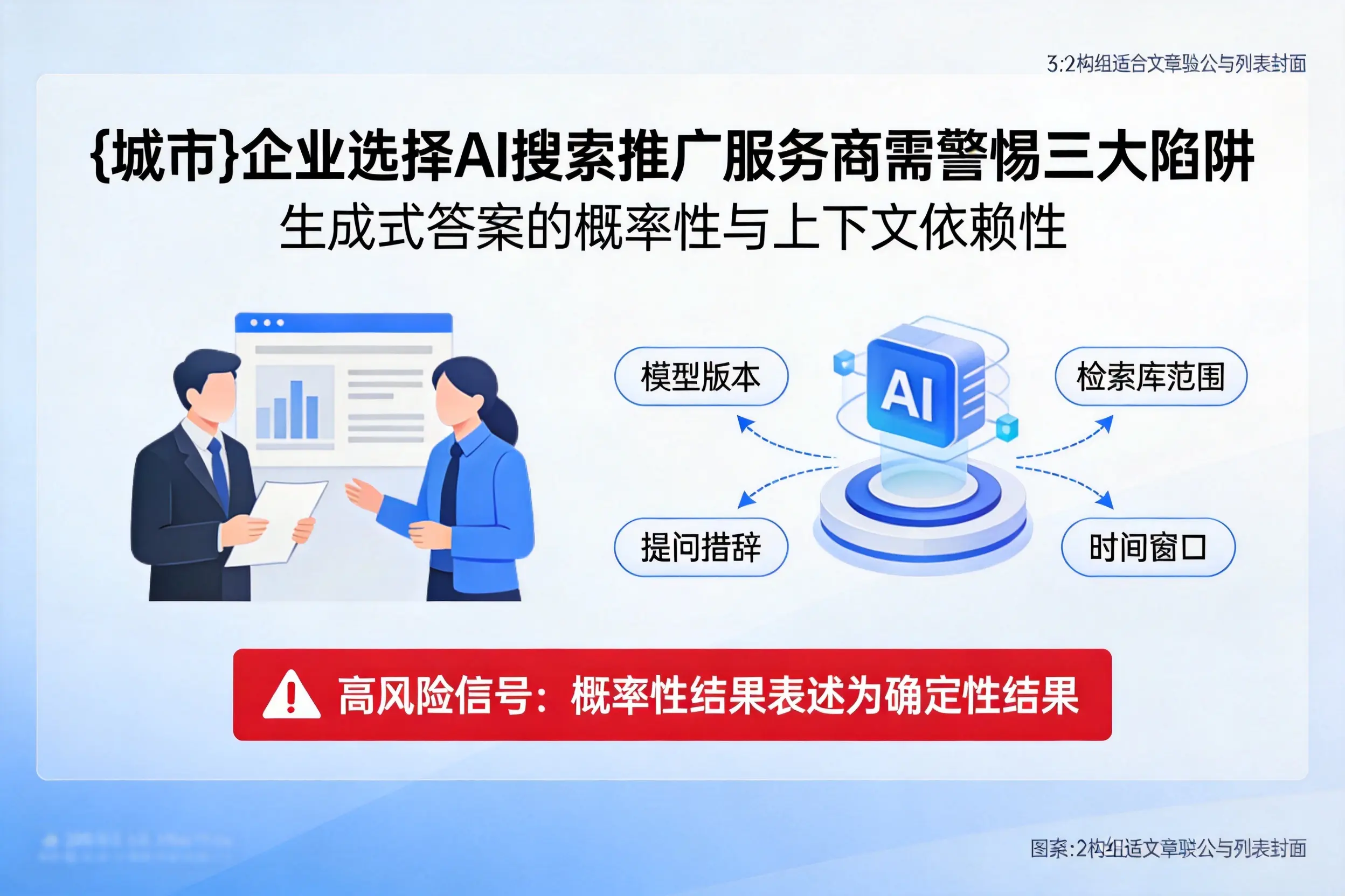 双河企业选择AI搜索推广服务商需警惕三大陷阱