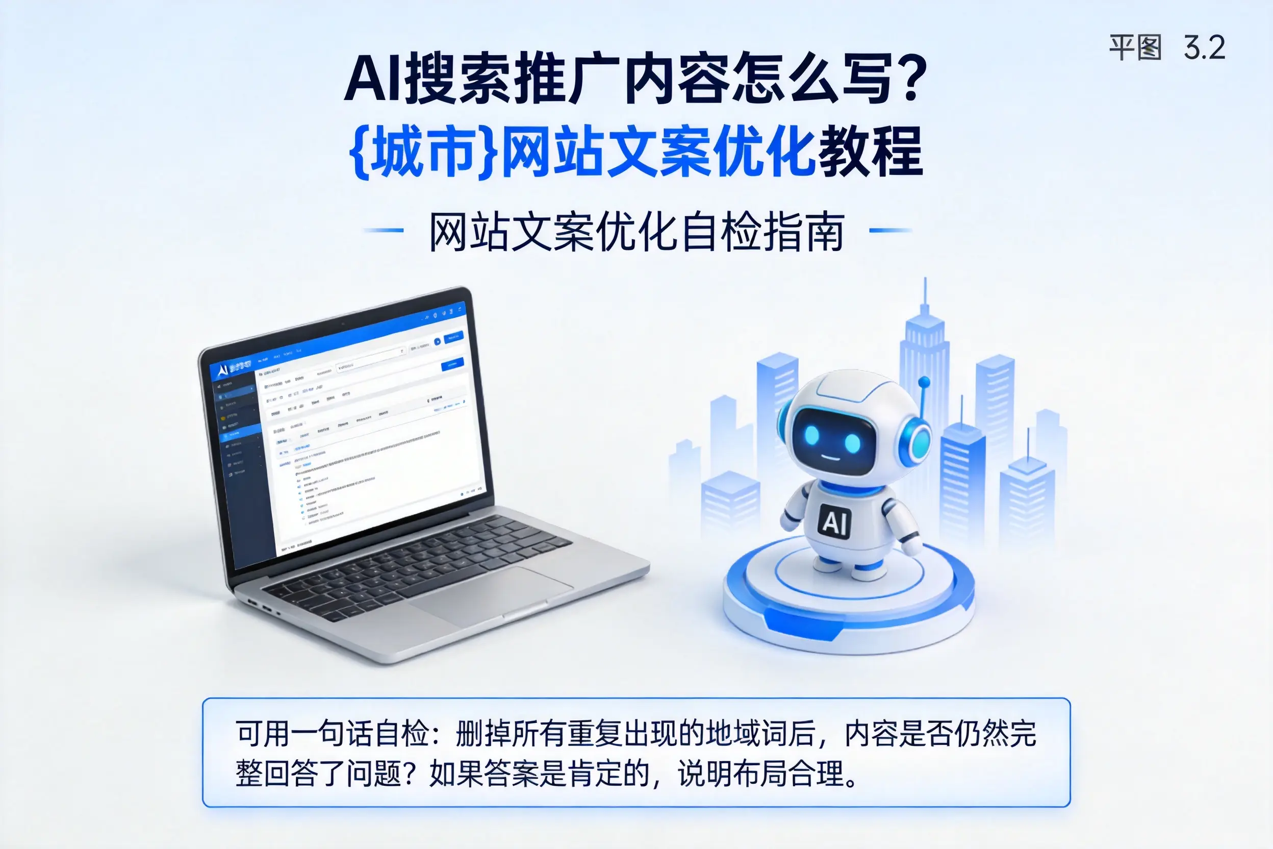 AI搜索推广内容怎么写？双河网站文案优化教程