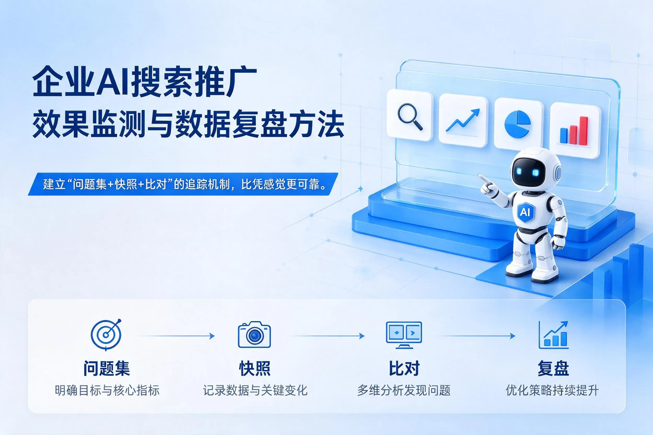 双河企业AI搜索推广效果监测与数据复盘方法